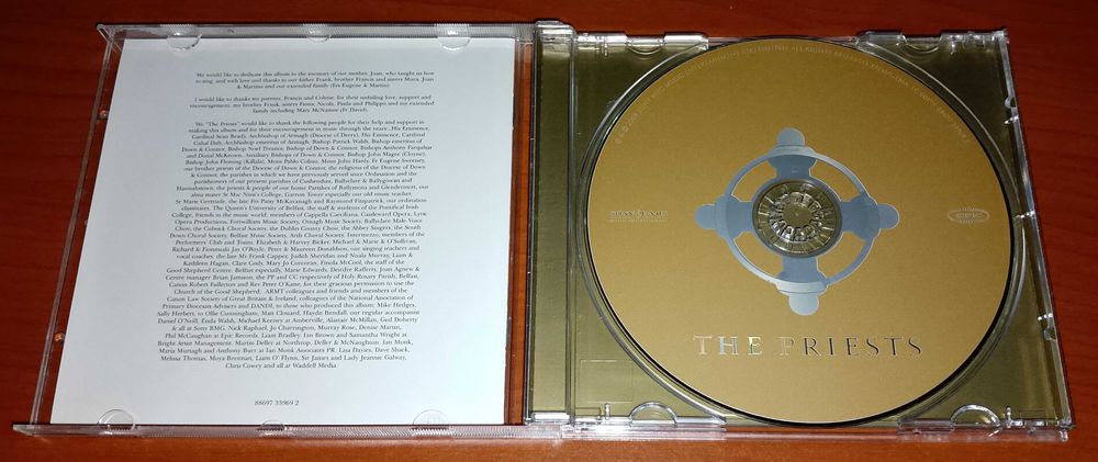 CD The Priests: Ave Maria, Pie Jesu, Hacia Belen...