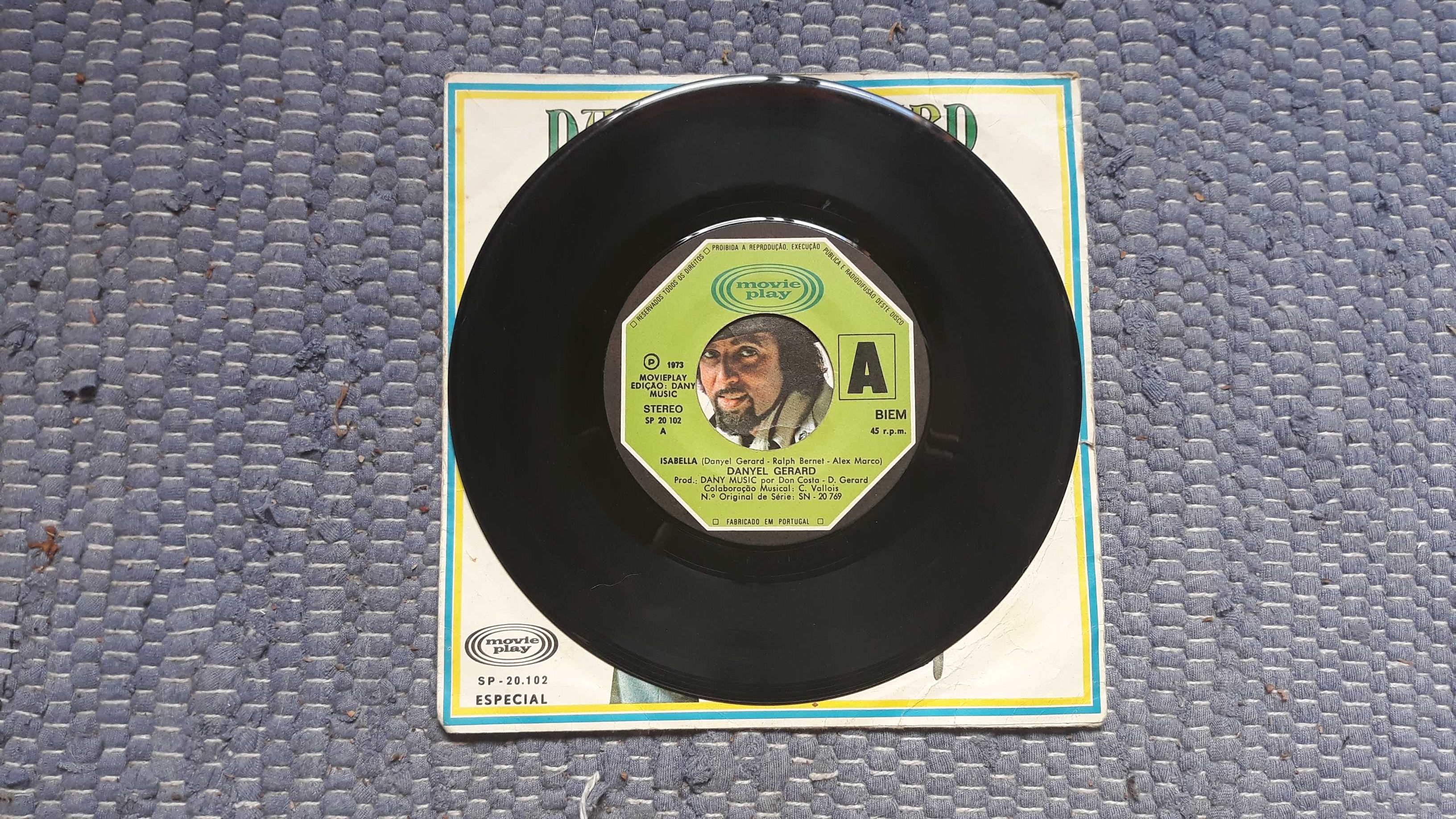 Daniel Gerard - Isabella - single vinil - portes incluídos