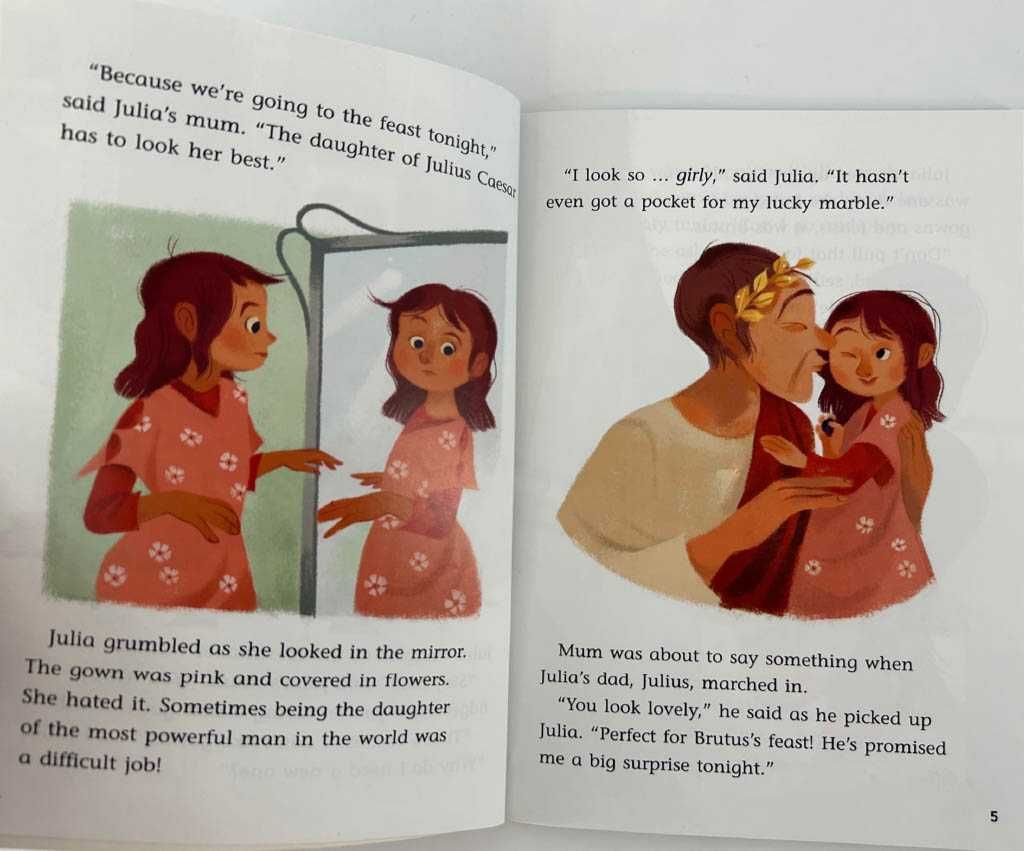 Julia Caesar książka dla starszych dzieci po angielsku