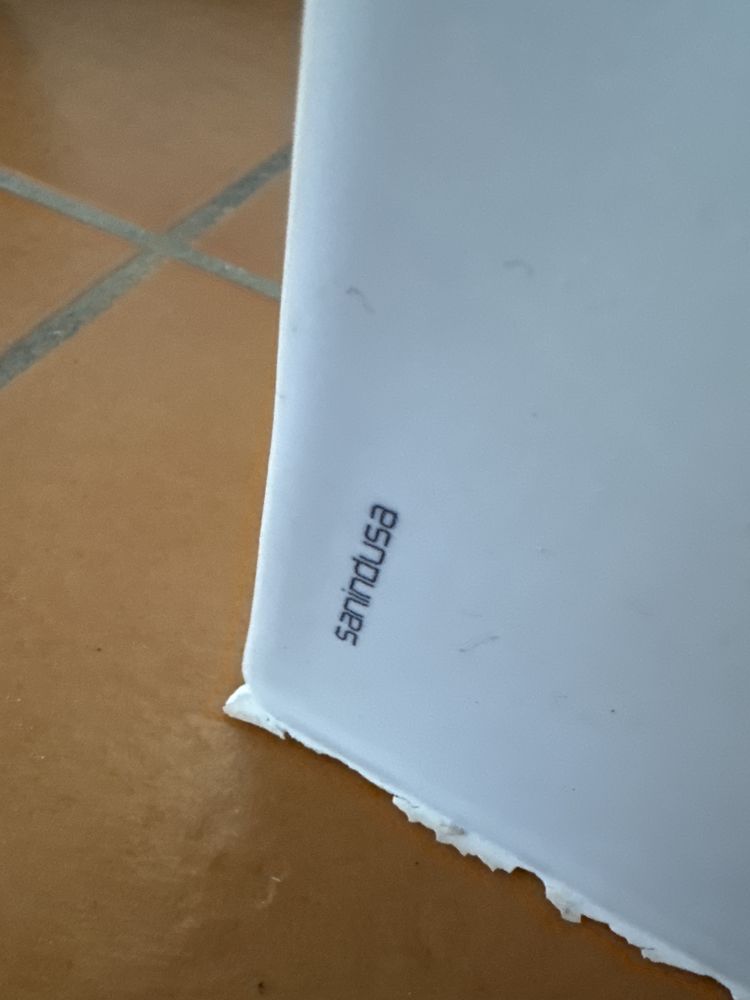 Bidé SANINDUSA compacto de ceramica tradicional branco