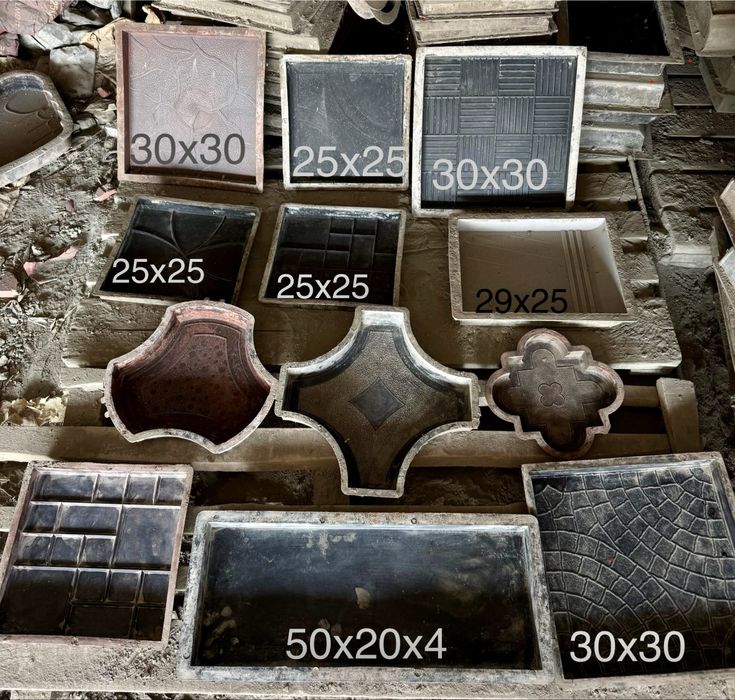 Формы для тротуарной плитки