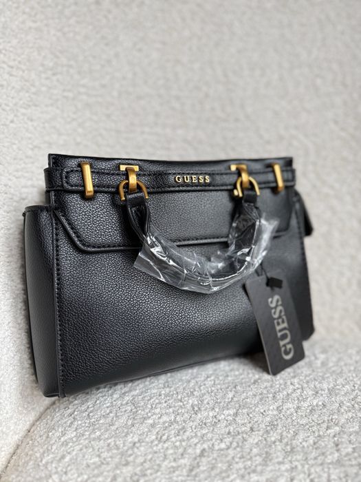 Сумка жіноча Guess,сумочка женская Гесс чорна