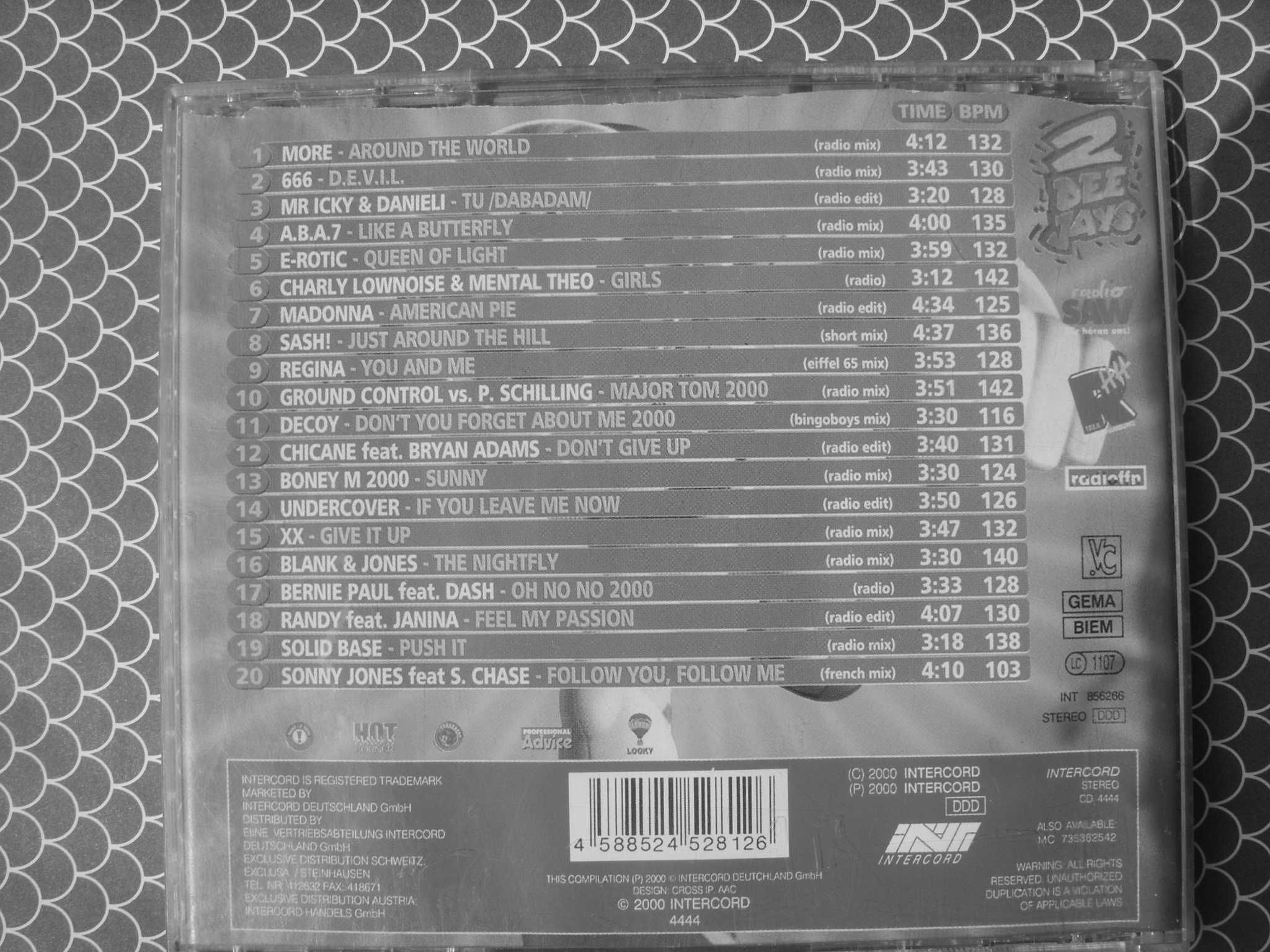 VIVA 2 DEE JAYS--Limited edition, , 2000 rok. --2 CD.