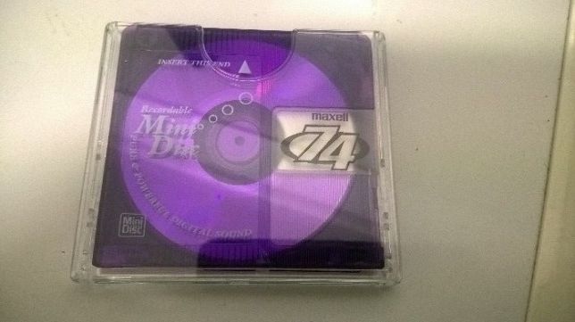 Minidisc regravável (portes incluídos)