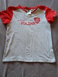 koszulka piłkarska Polska 146 chłopięca