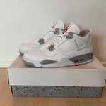 Buty Jordan4 Air Retro Biały Oreo UnisexTrampki EU43