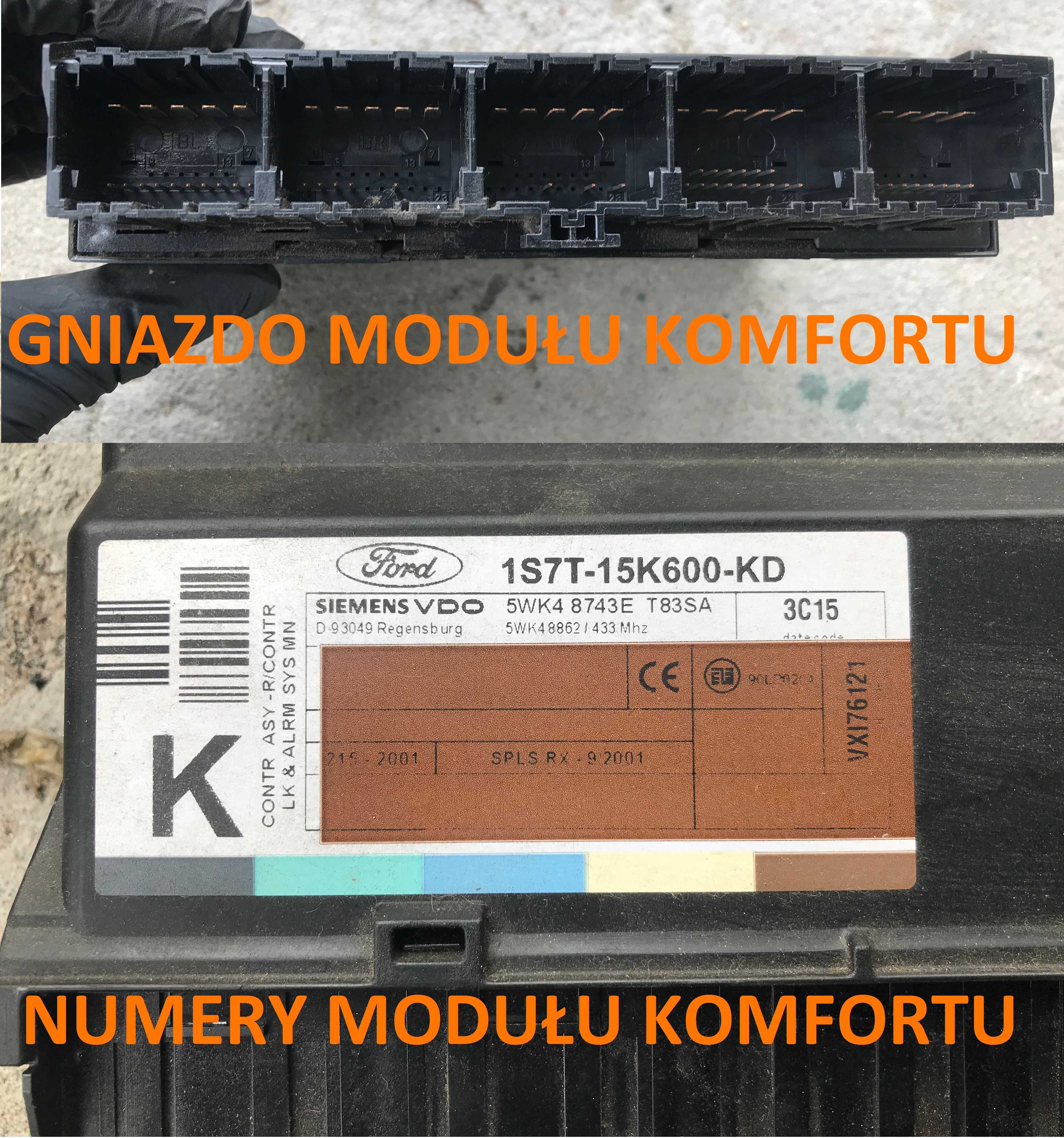 Zestaw startowy Ford Mondeo MK3 2.0 TDCi 115KM CD132