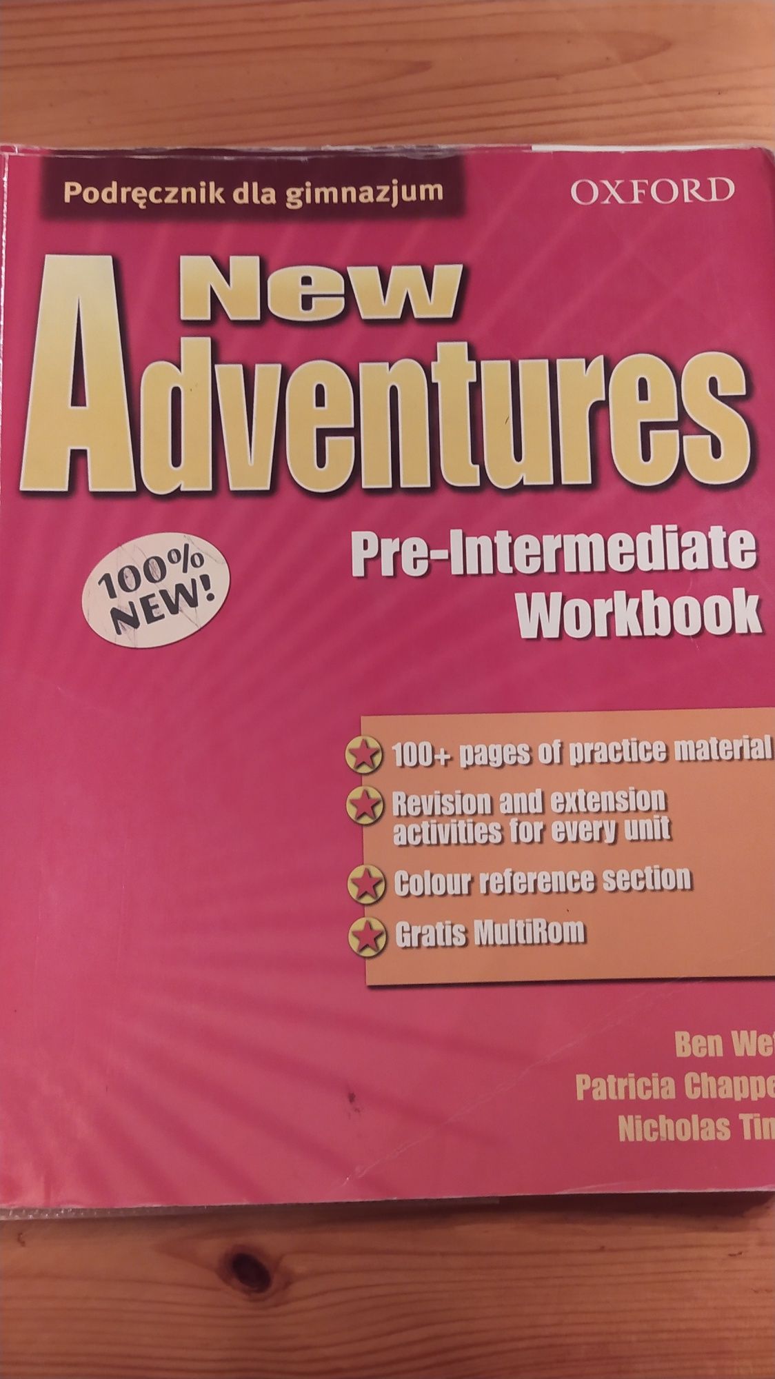Podręcznik i ćwiczenia „New Adventures”