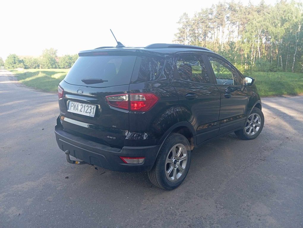 Ford ecosport 2019 4x4 HAK, LPG dotykowy ekran, super wyposażenie