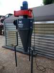 Cyklon separator powietrza z wentylatorem 3.900m/3