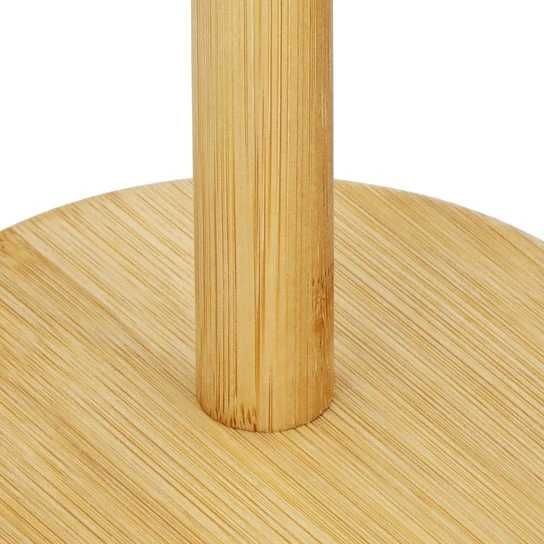 Stojak na papier ręcznikowy kuchenny bambusowy