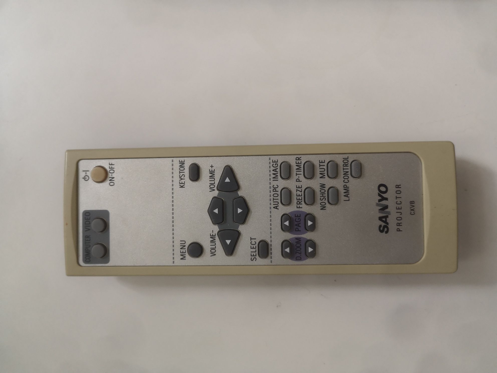 Pilot do projektora Sanyo CXVM CXVB