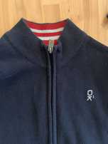 Bluza,  sweter granatowy okaidi, rozmiar 140, 10 lat