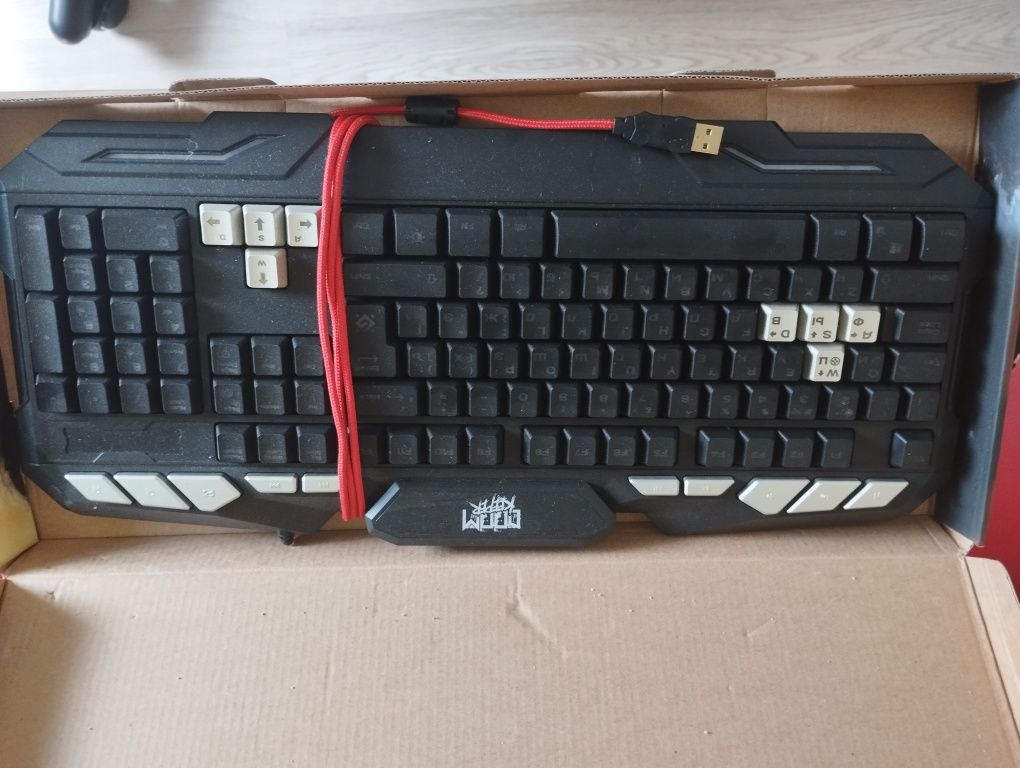 Клавіатура ігрова Defender Doom Keeper GK-100DL