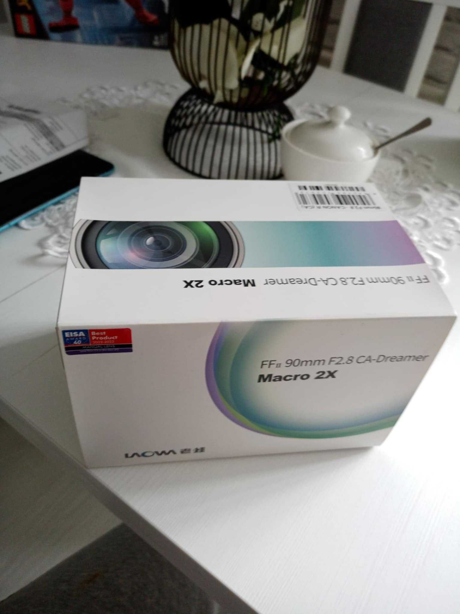 Obiektyw Venus Optics Laowa 90 mm f/2.8 Ultra Macro APO do Canon RF