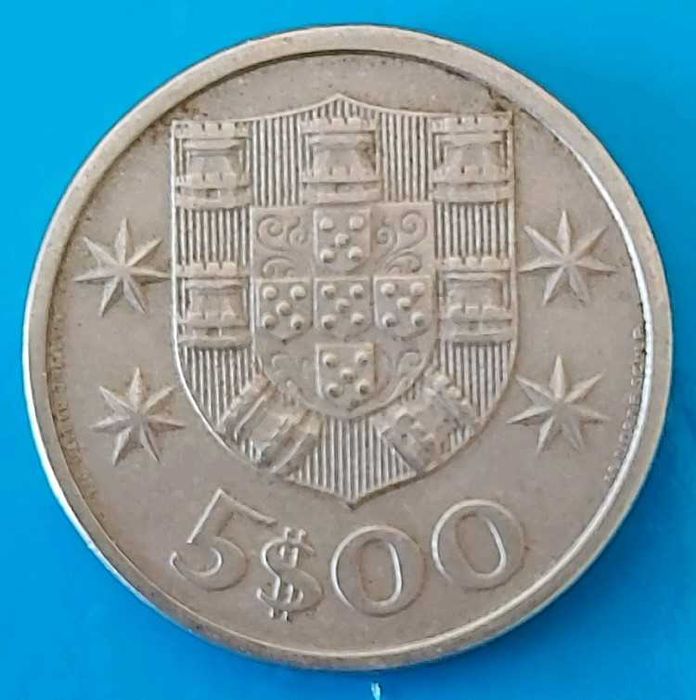 5$00 de 1970 Republica Portuguesa