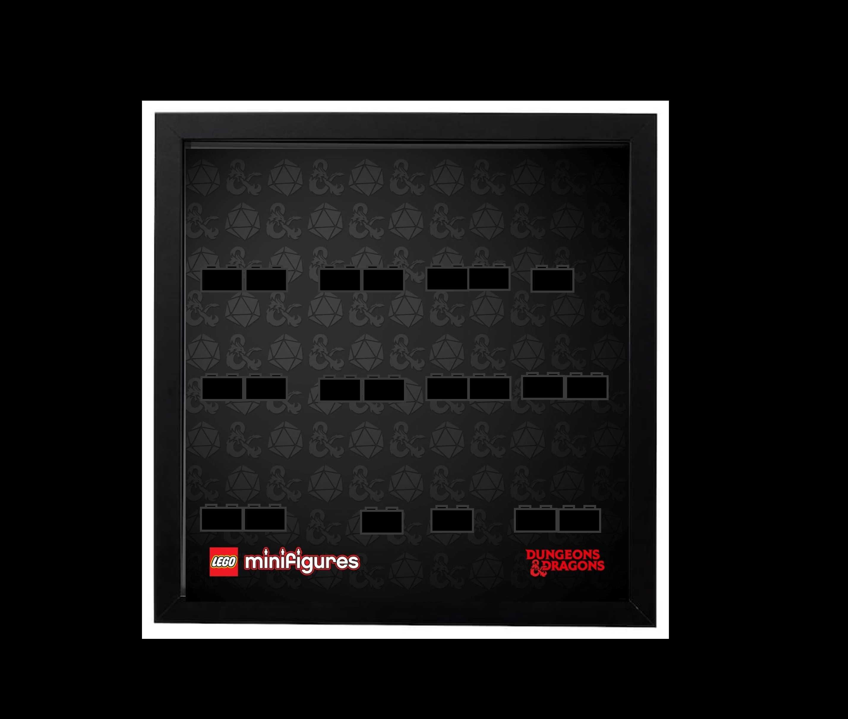 Ramka DO LEGO Minifiguers 71047 Seria DUNGEONS & DRAGONS 27CM