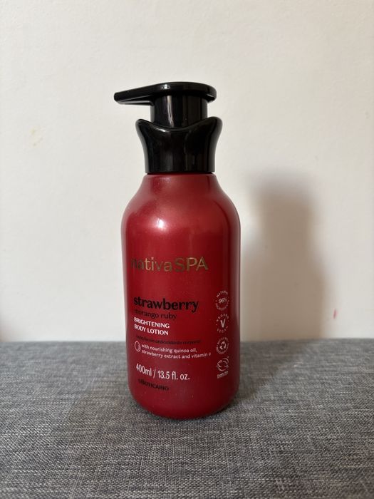 Hidratante Nativa SPA Morango Ruby 400ml – O Boticário