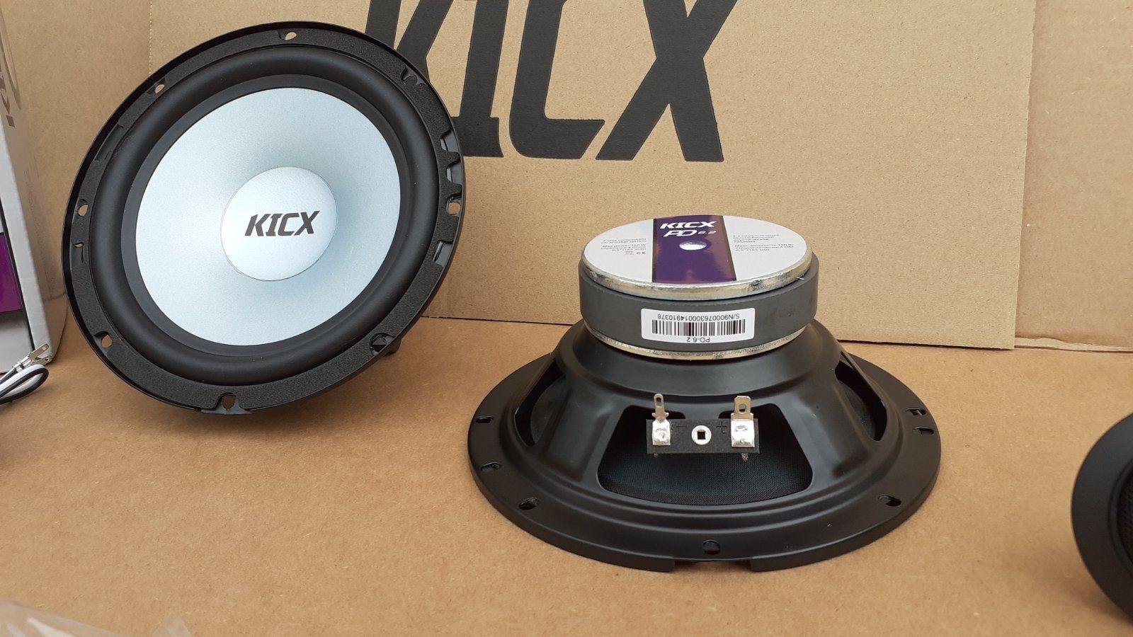 Динаміки 16см.Kicx PD 6.2 компонентные 150 Вт
