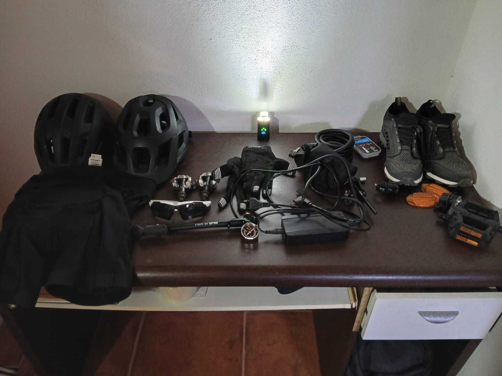 bicicleta Elétrica Suspensão Total 29" E-EXPL 500 S Cinzento L