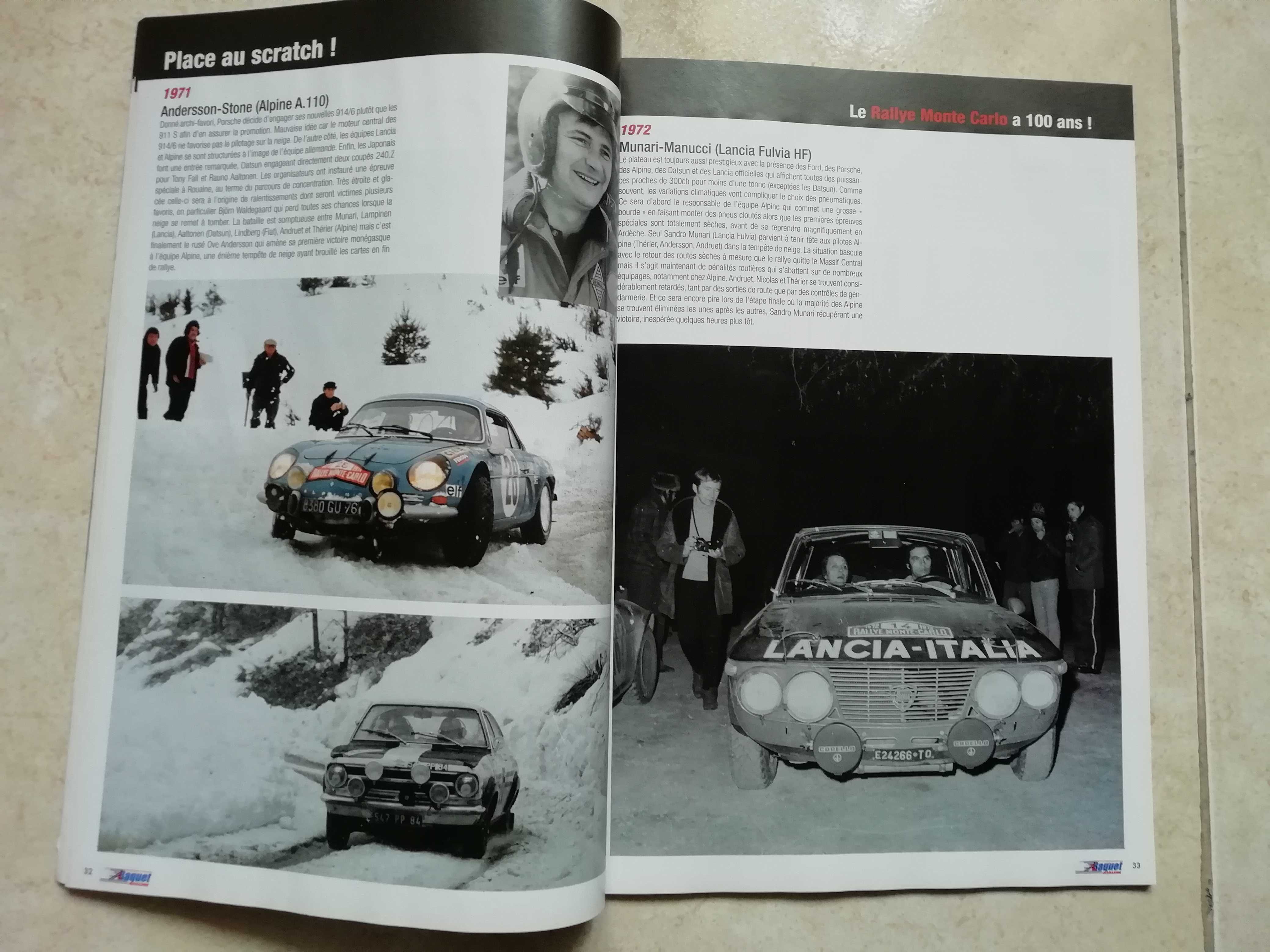 Revistas L'Automobile e revista Baquet número 1
