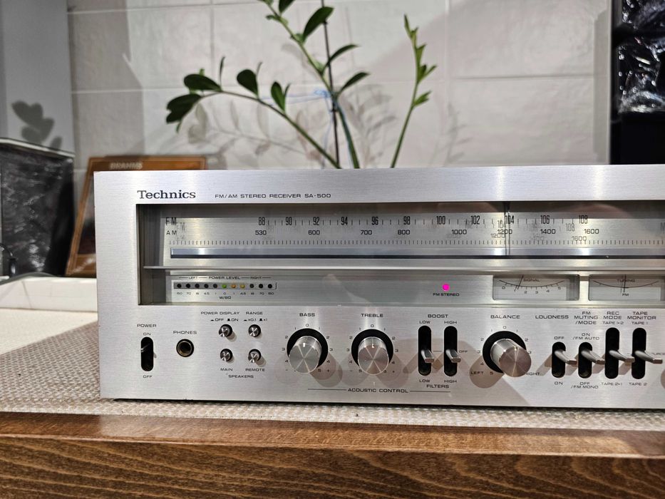 Technics SA-500 AM/FM Stereo Receiver Manual