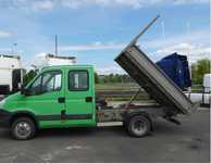 Iveco daily 35c13 brygadówka wywrot 7os