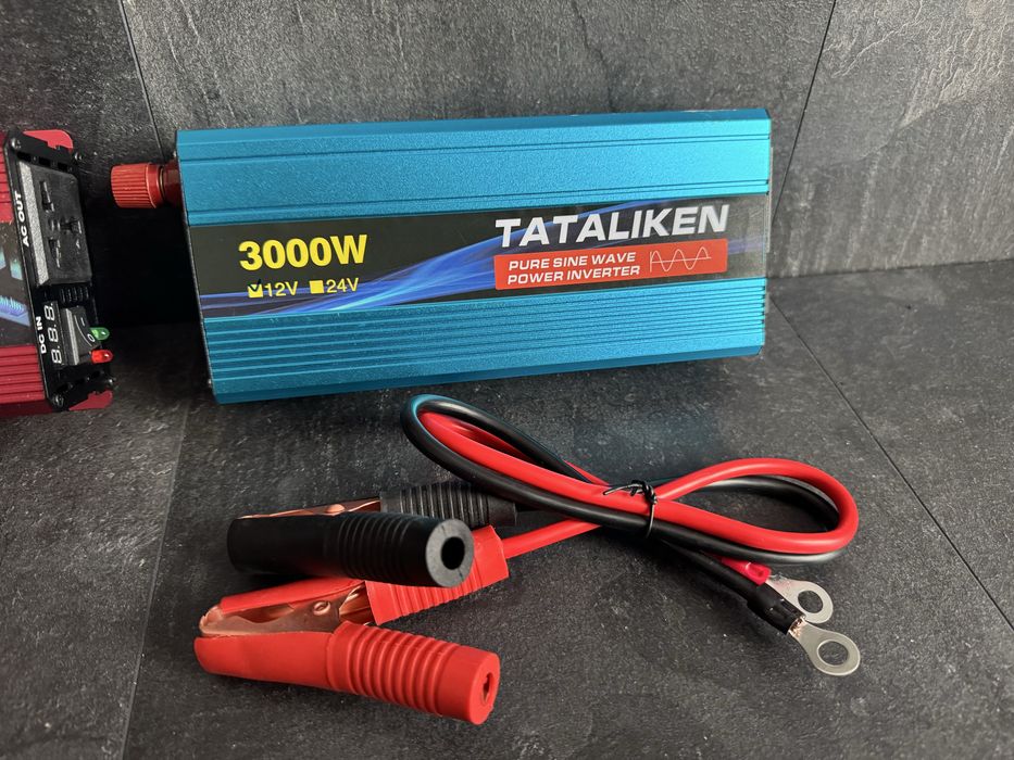 Інвертор 1500/3000 Tataliken Chantower чистий синус інвертор DC AC 12v