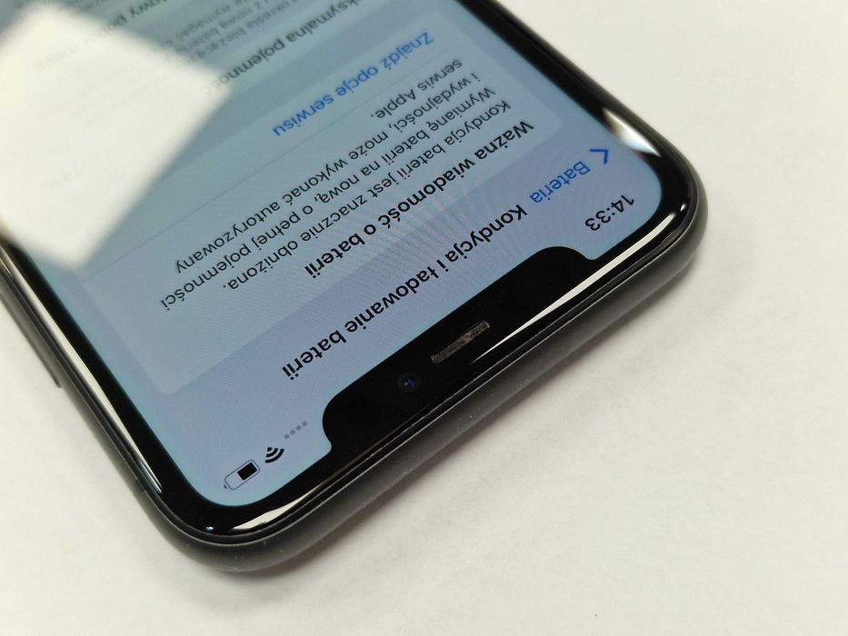 Iphone 11 128GB/ Black/ BAT 74%/ Grade B/ Gwarancja + ładowarka