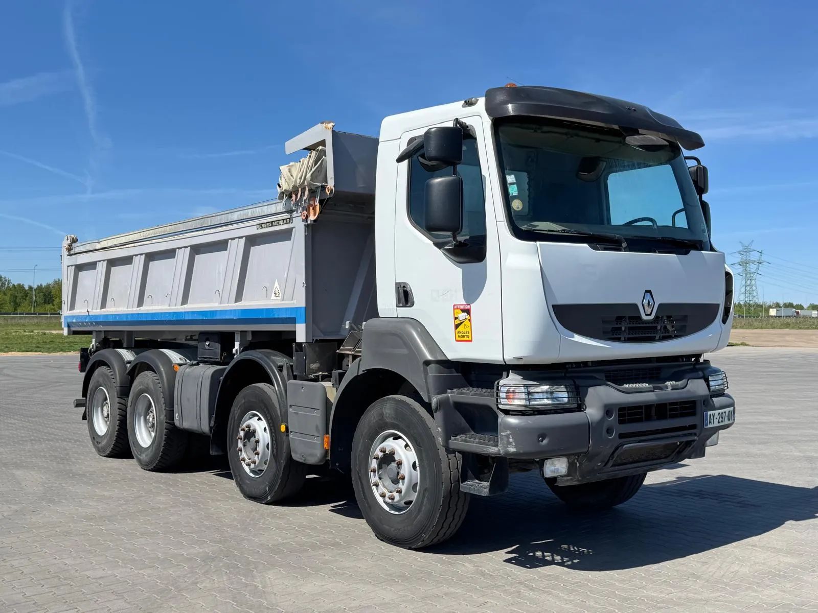 Renault Kerax 430  Wywrotka Reanult Kerax 430DXI 8x4 Hydroburta, Automat, 2010r. FV23%