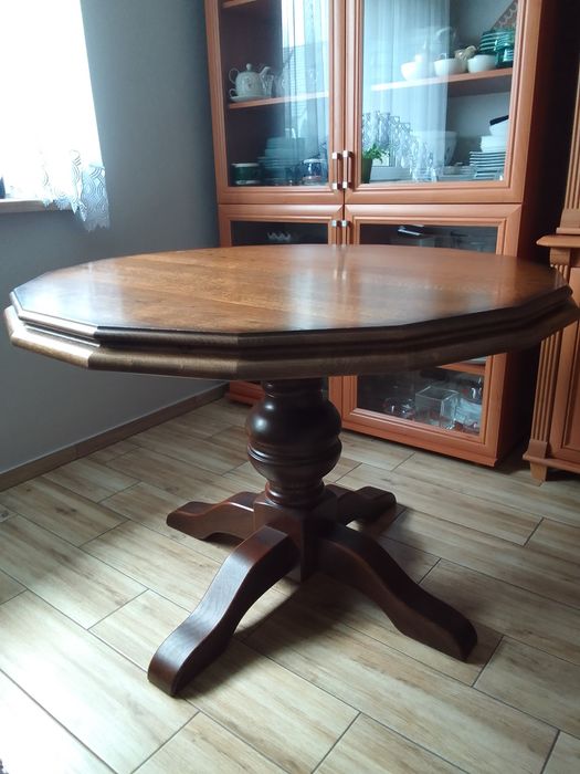 Stół dębowy z Francji