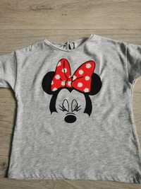 Bluzka Disney Myszka Minnie Zara roz 104