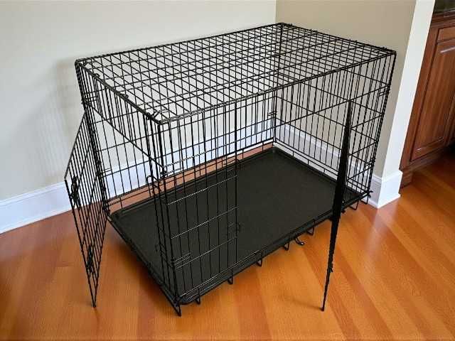 DUŻA Klatka XXXL dla psa kota 122cm kennelowa metalowa Bardzo solidna