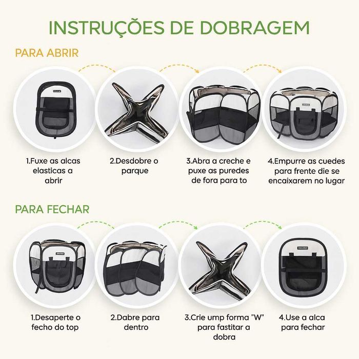 Cerca Parque octogonal para animais de estimação