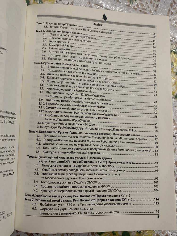 Довідник Історія України новий
