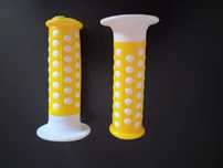 Punhos BMX novos - amarelo