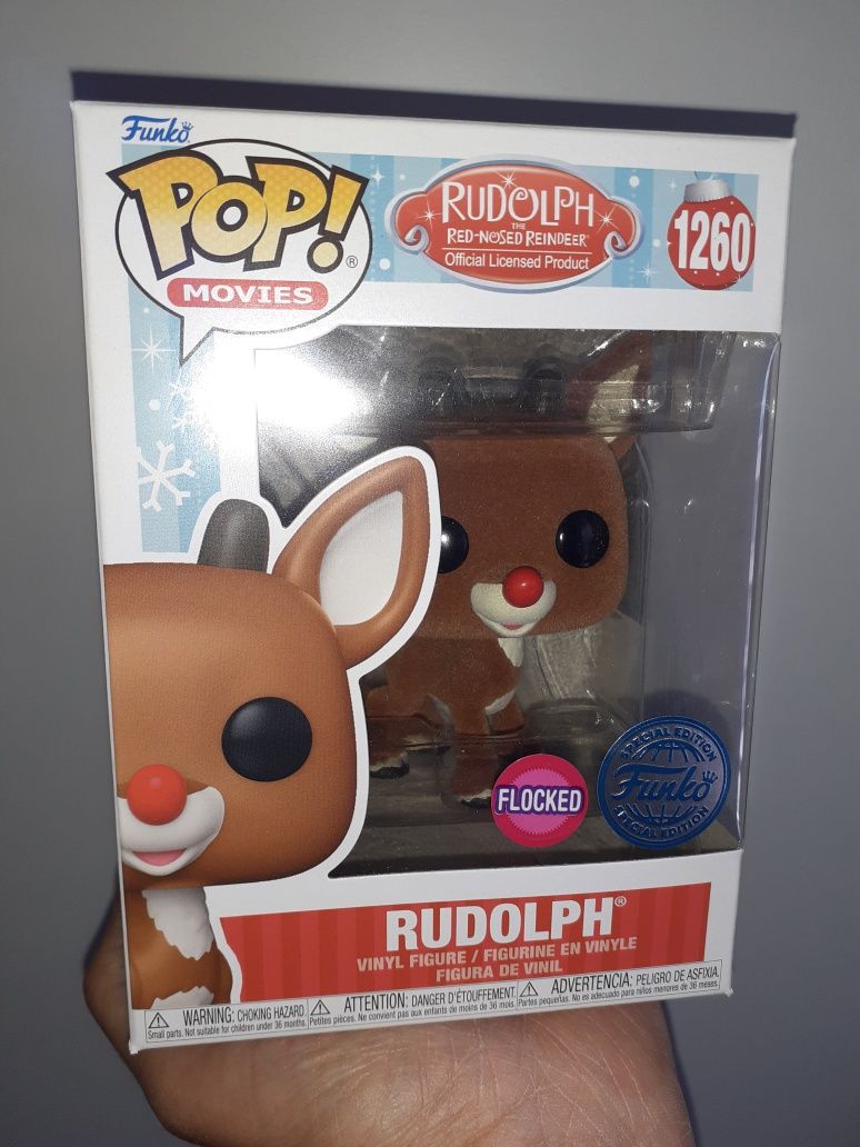 Rudolph Flocked Exclusive 1260