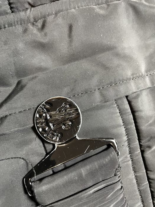 Женская Курточка Пуховик С Мехом Moncler S-M Luxury