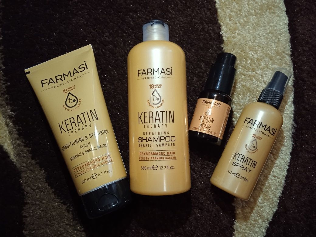 Спрей для волос Farmasi Keratin Therapy Repairing Express Spray