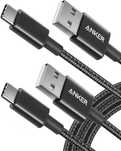 Kabel USB A do USB C ANKER 2sztuki  0.9m  Oplot