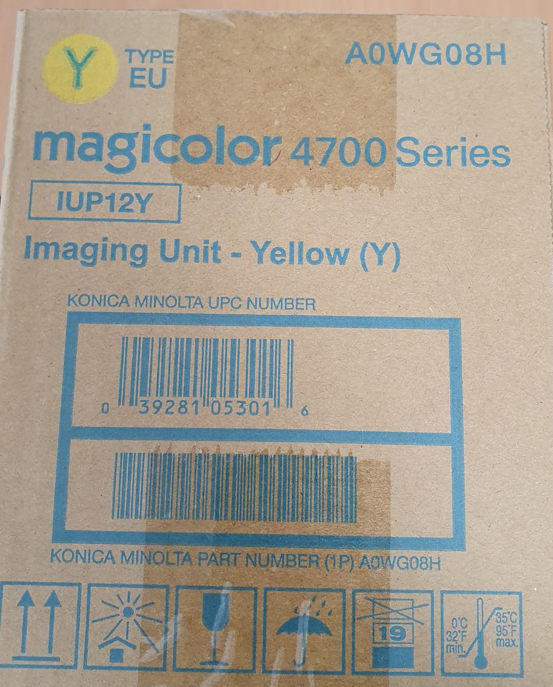toner konica minolta 4700 magicolor black A0WGO3H IUP12K A0WG0KH