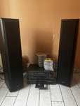 Wieża Technics SA-EX510 i dwie kolumny SB-T200 + płyty gratis!