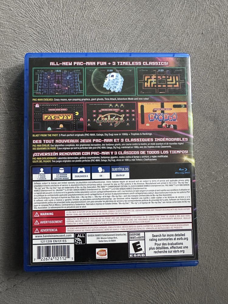 Гра Pac-man на приставку PS4