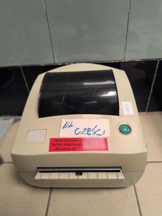 Zebra LP 2844 drukarka TERMICZNA ETYKIET USB uszkodzona, na części  4