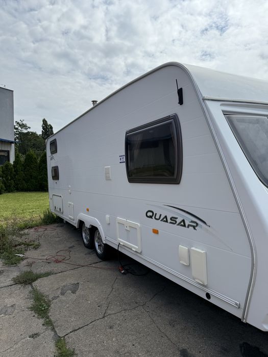 Przyczepa campingowa Lunar Quasar 616 dwuosiowa