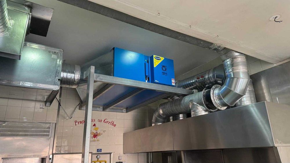 Kit Extrator de Fumos - RybAir / S&P