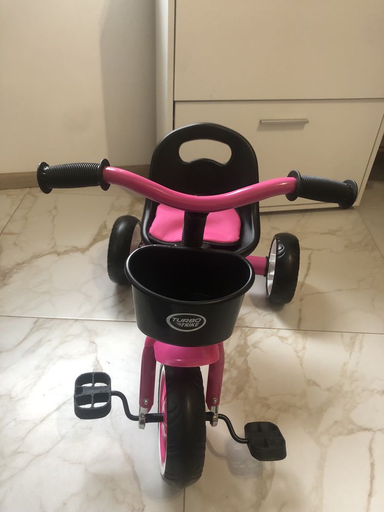 Триколісний велосипед для найменших Гномік Turbotrike M 3197-6 рожевий