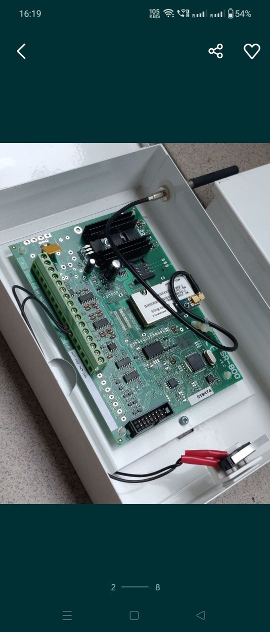 1szt Nadajnik moduł gsm sms MOTOROLA G24 SR-800 bramka monitoring ochr