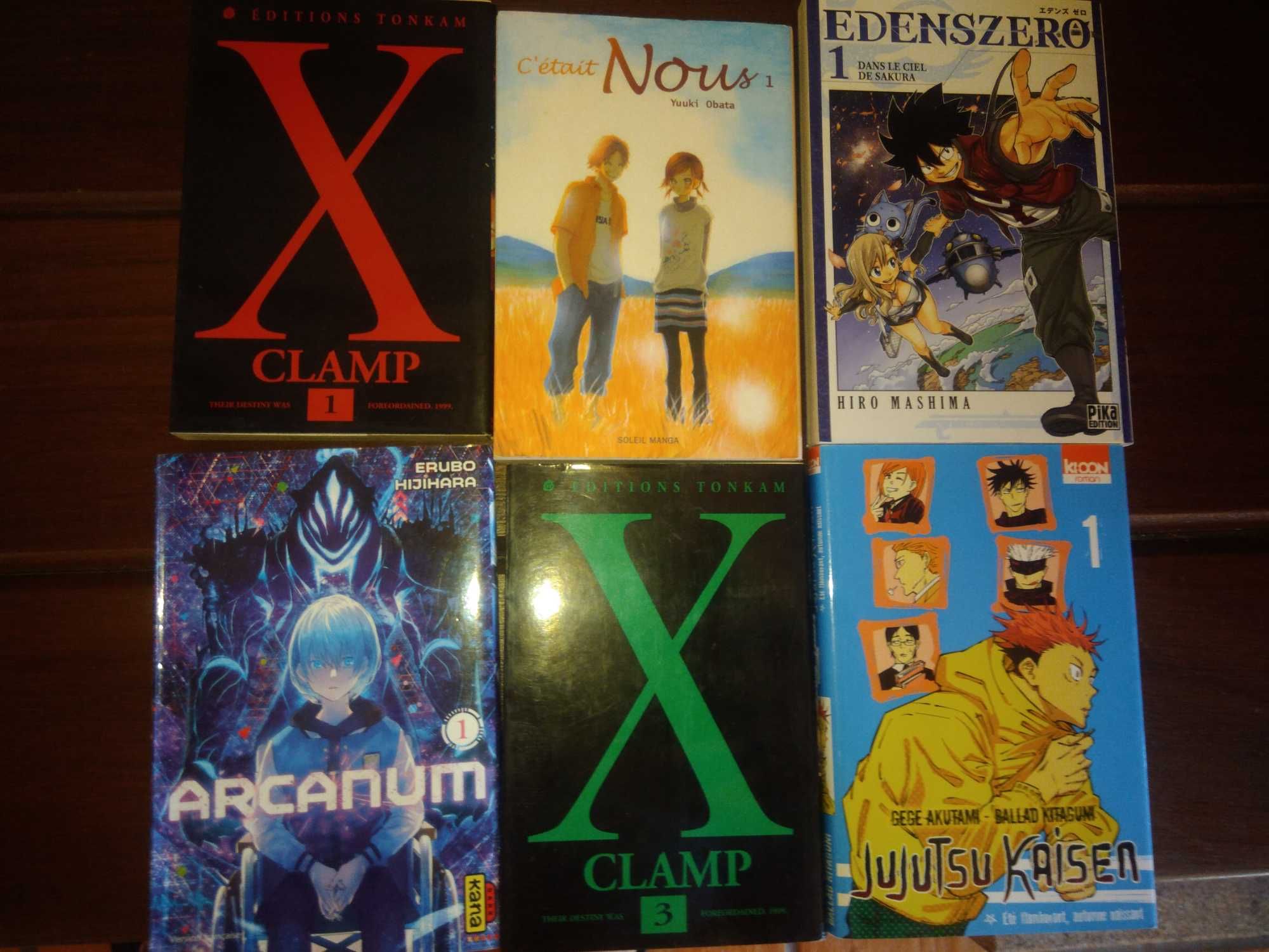 MANGA - francês e inglês