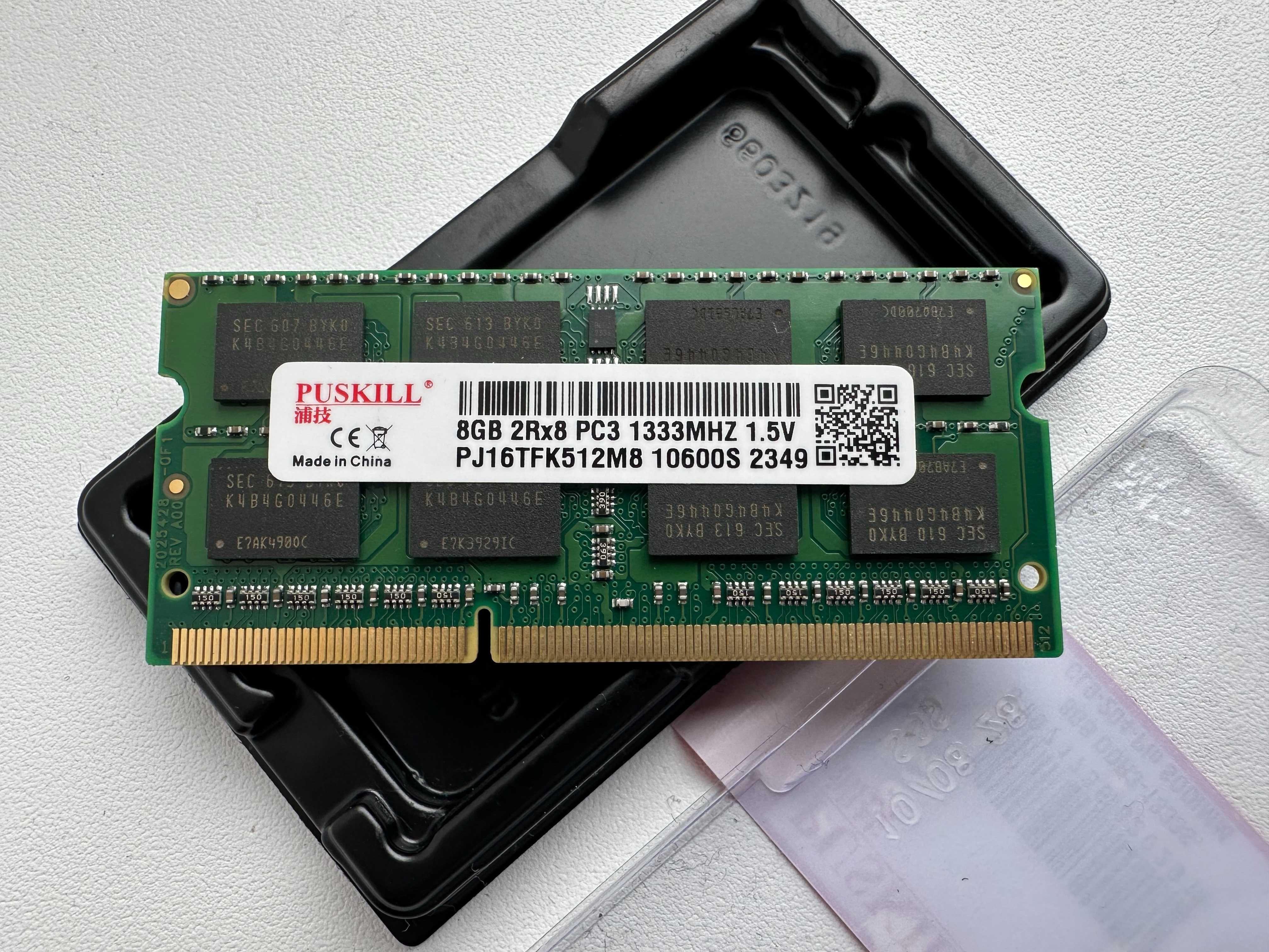 Оперативка 8gb  DDR3 1333 1,5 v (новая)